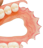 Гибкие зубные протезы из нейлона